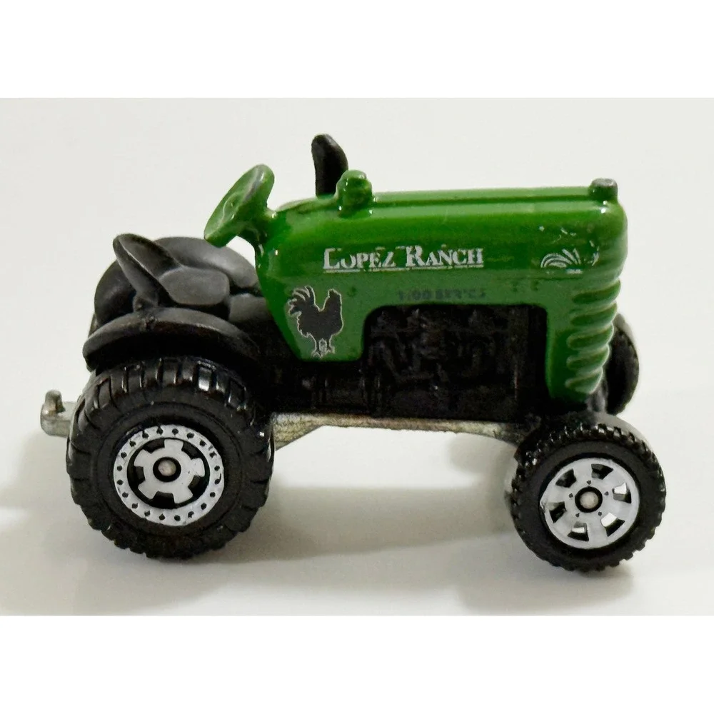 Matchbox Tractor Kids Small Green Lopez Ranch 1/60 Series Diecast Toy Car 2011